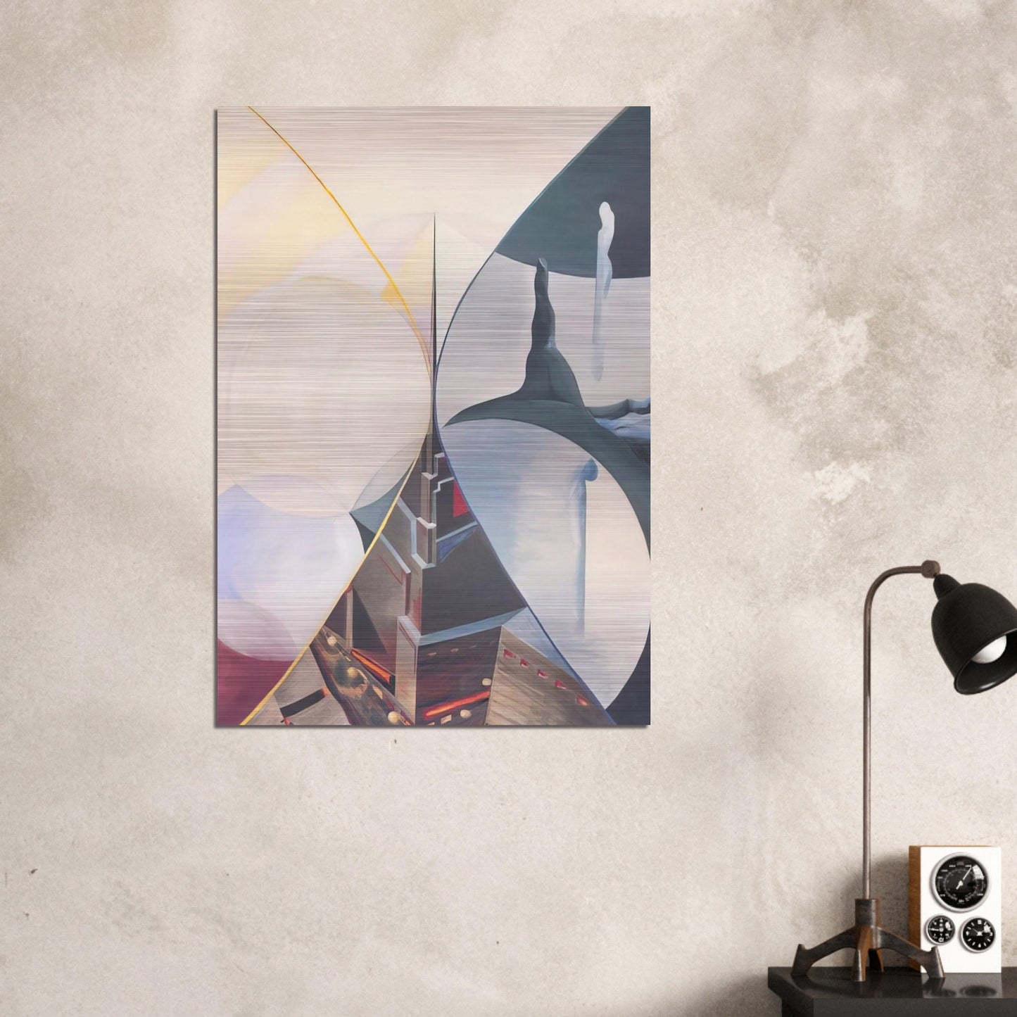 Il Grande X - 1931 Italy - Benedetta Cappa Brushed Aluminum Print - 70x100 cm / 28x40 inches | Benedetta Cappa Aluminum Print | Benedetta Cappa Prints