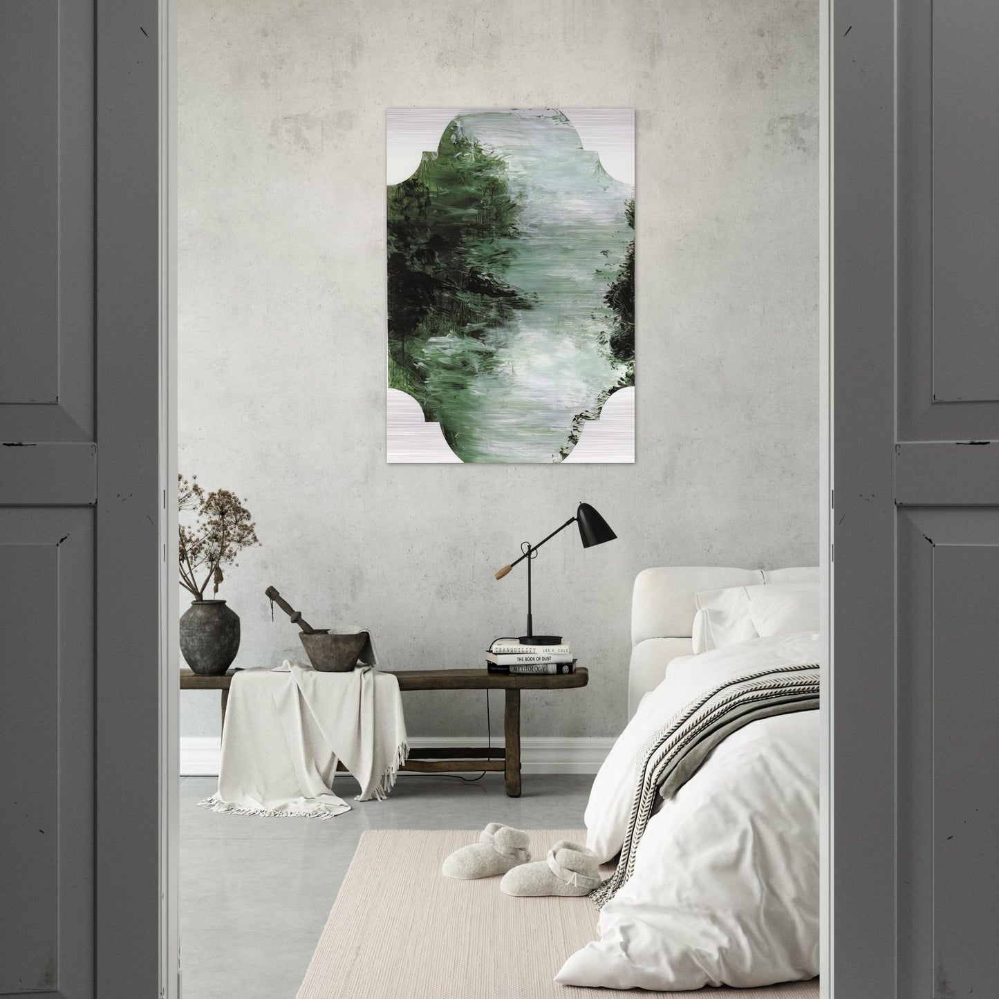 Untitled Part VI - Cy Twombly Brushed Aluminum Print - 70x100 cm / 28x40 inches | Cy Twombly Aluminum Print | Cy Twombly Prints