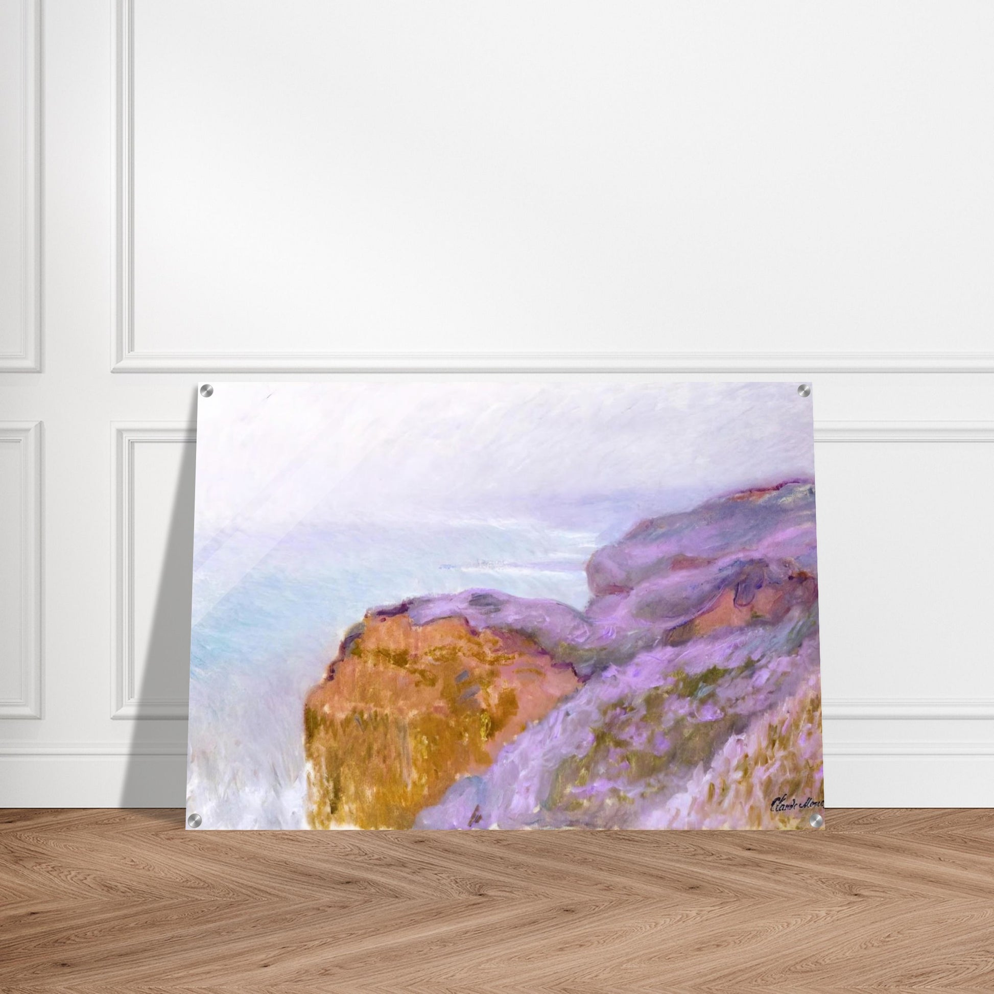 At Val Saint-Nicolas, near Dieppe - claude monet Acrylic Print - 70x100 cm / 28x40″ inches | claude monet Wall Art | claude monet Prints