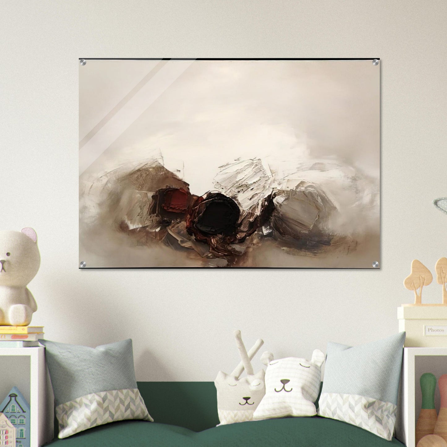 N 300 1960 - Luis Feito Acrylic Print - 70x100 cm / 28x40″ inches