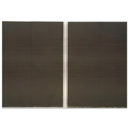 Study for Stander - 1967 - Brice Marden Brushed Aluminum Print - 70x100 cm / 28x40 inches | Brice Marden Aluminum Print | Brice Marden Prints