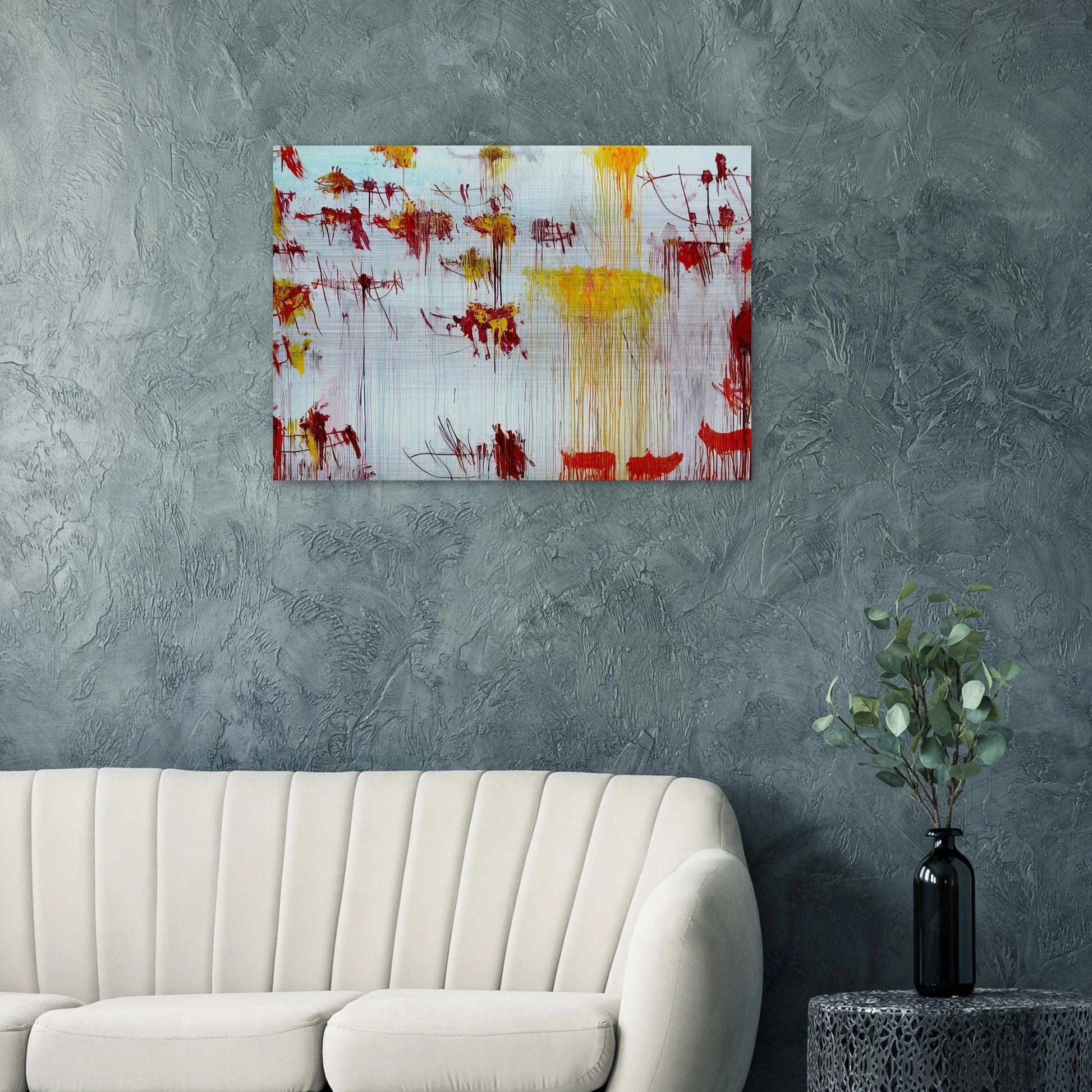 Lepanto, Part X - Cy Twombly Brushed Aluminum Print - 70x100 cm / 28x40 inches | Cy Twombly Aluminum Print | Cy Twombly Prints