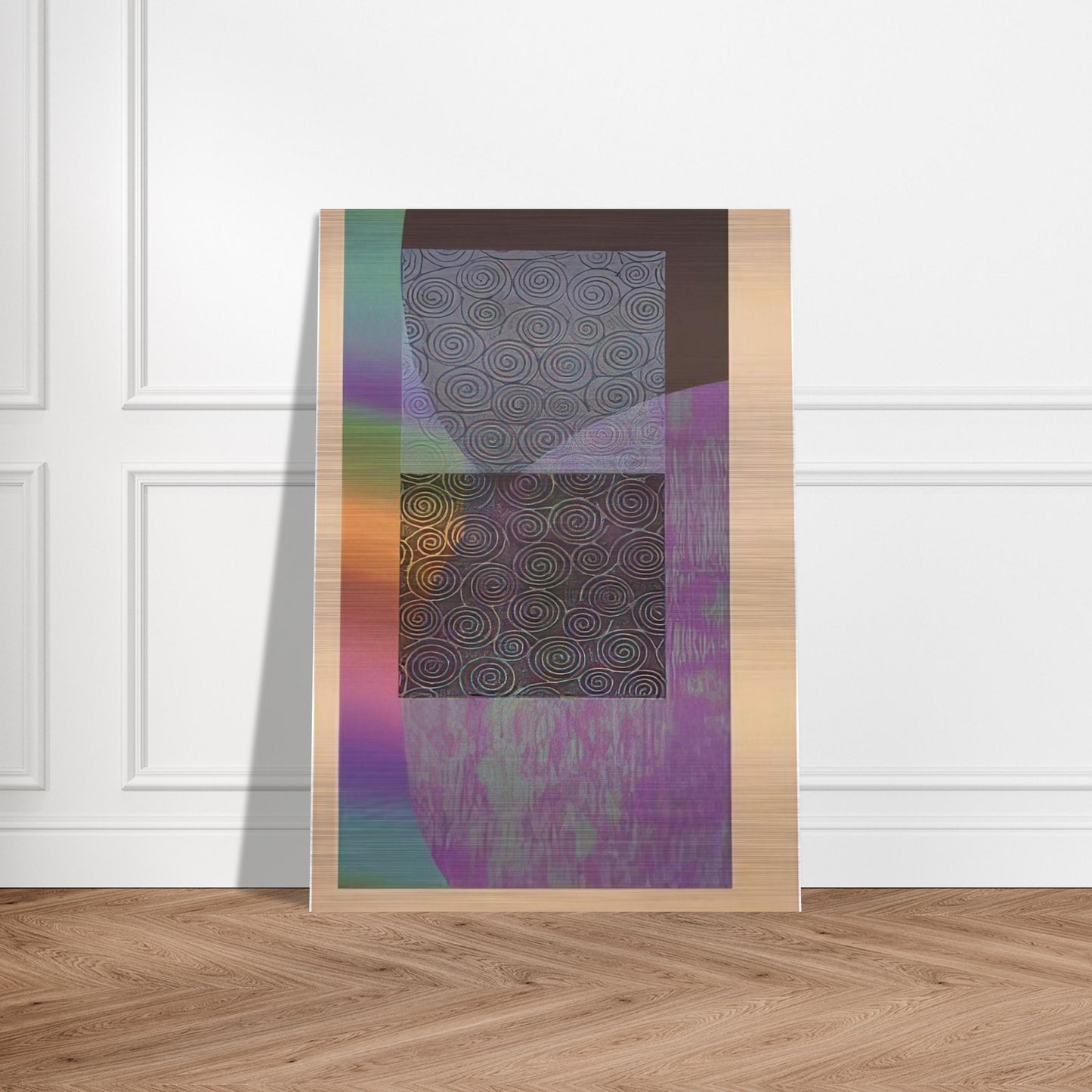 Recitals - Sam Gilliam Brushed Aluminum Print - 70x100 cm / 28x40 inches | Sam Gilliam Aluminum Print | Sam Gilliam Prints