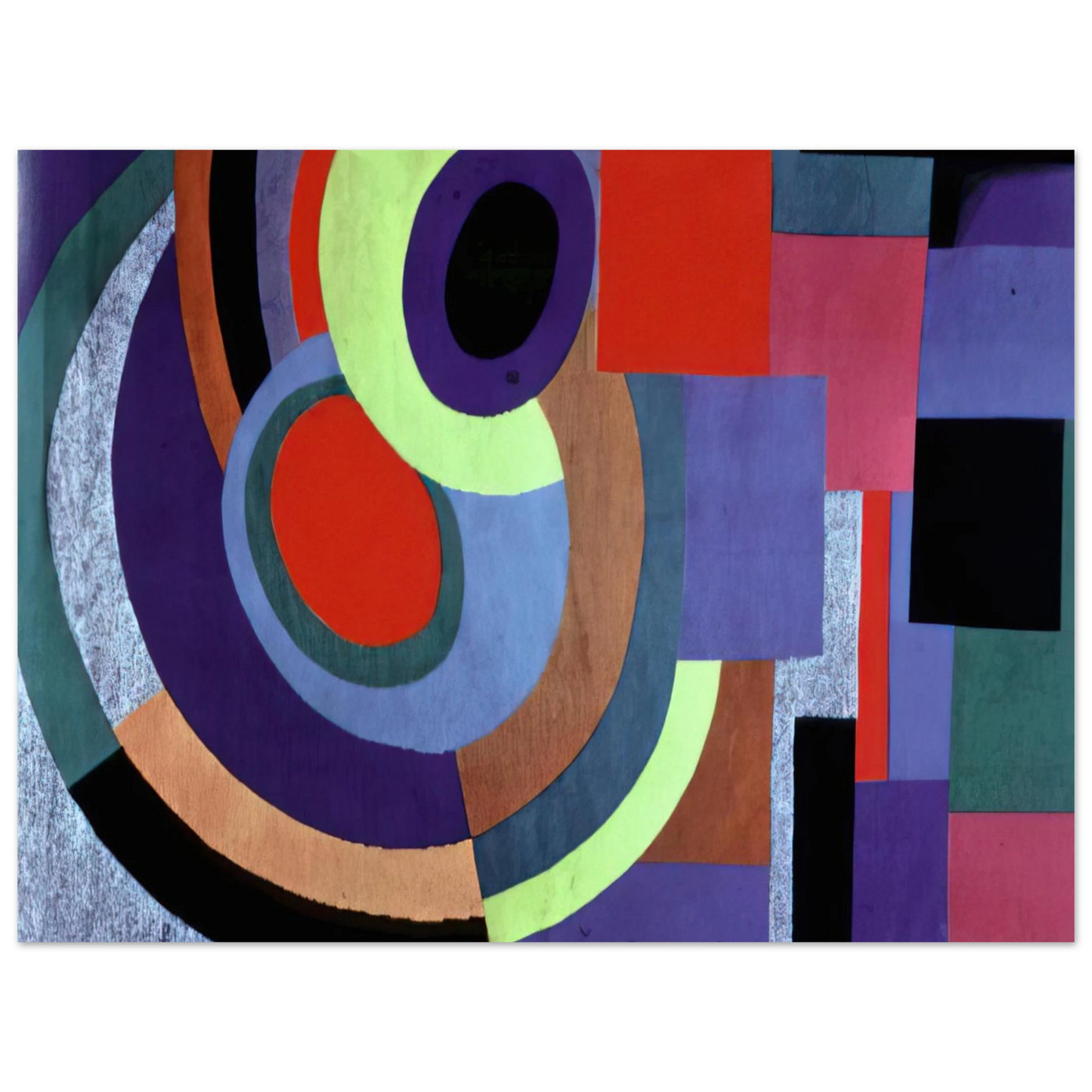 Sonia Delaunay - ICARUS  75x100 cm / 30x40inches Fine Art Poster