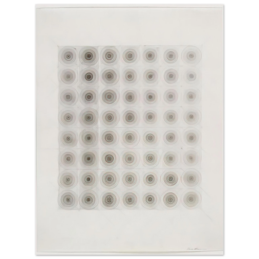 Eva Hesse - UNTITLED 1966  75x100 cm / 30x40inches Fine Art Poster