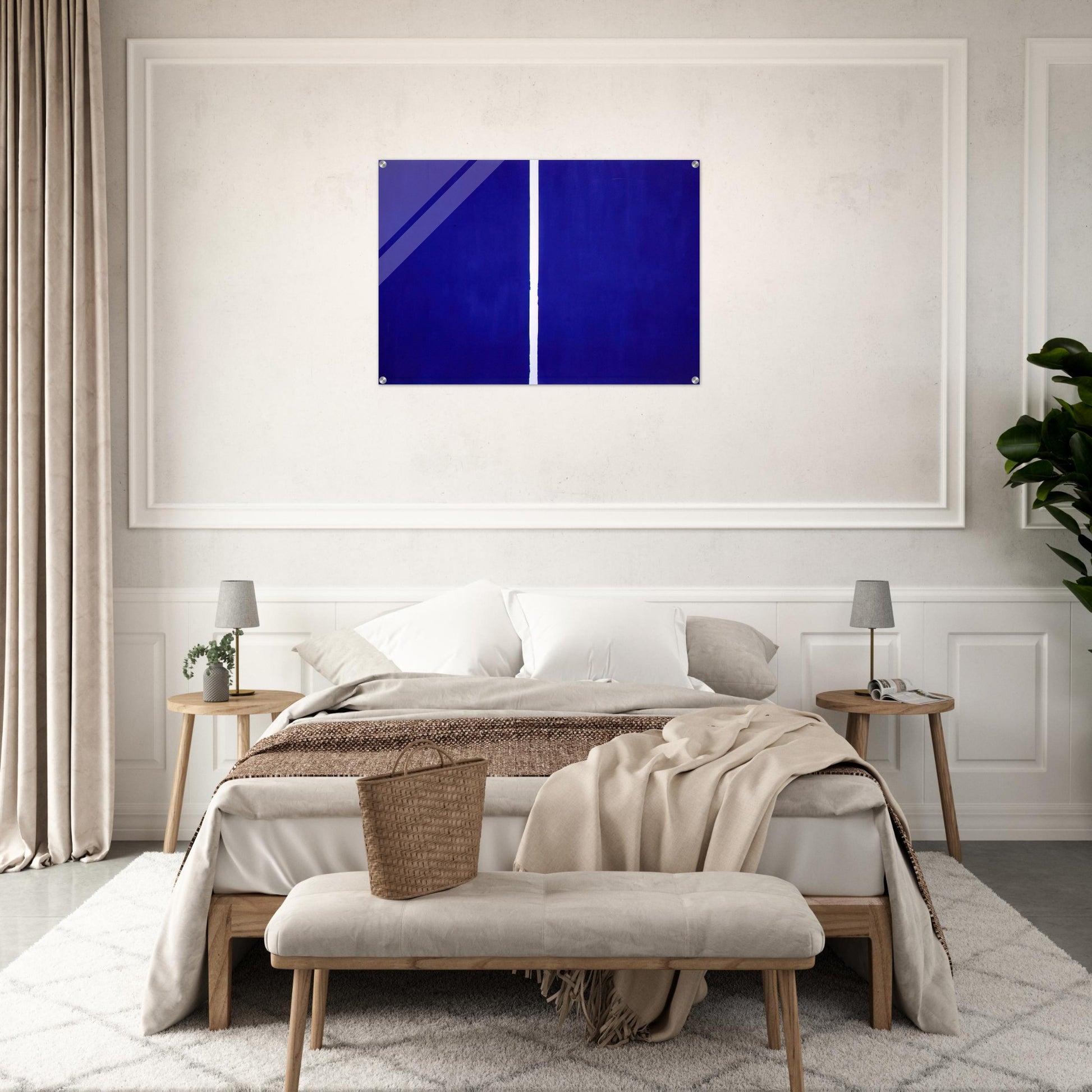 Onement VI - Barnett Newman Acrylic Print - 70x100 cm / 28x40″ inches