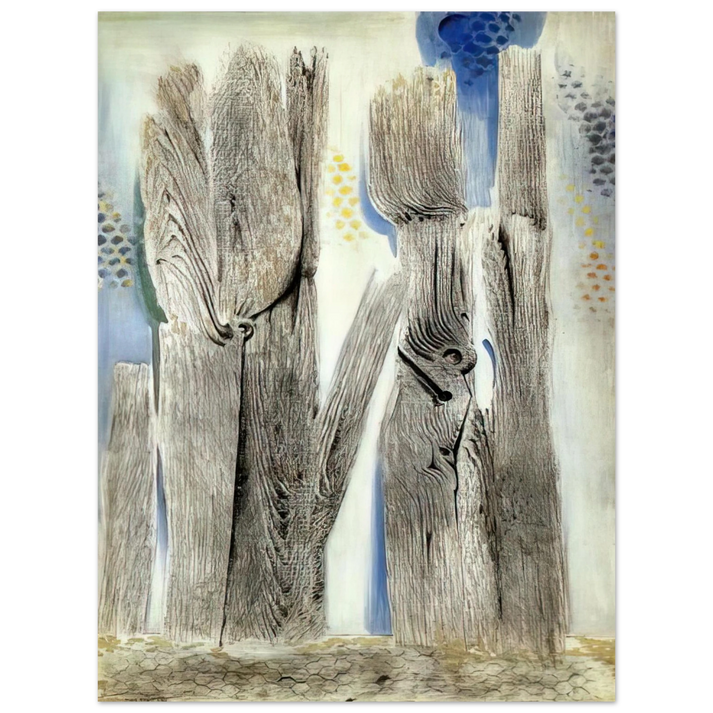 Max Ernst - The Blue Forest  75x100 cm / 30x40inches Fine Art Poster