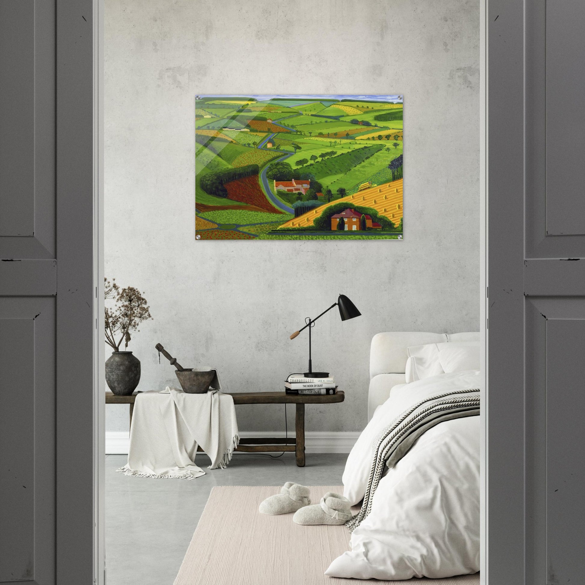 David Hockney - David Hockney Acrylic Print - 70x100 cm / 28x40″ inches | David Hockney Wall Art | David Hockney Prints
