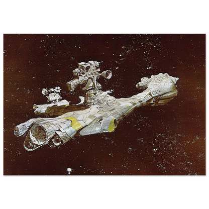 Chris Foss - Chris Foss Brushed Aluminum Print - 70x100 cm / 28x40 inches | Chris Foss Aluminum Print | Chris Foss Prints