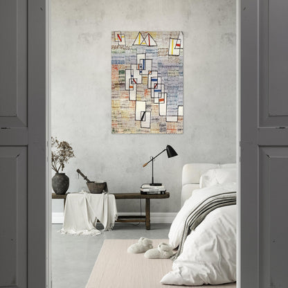 COTE DE PROVENCE - Paul Klee Brushed Aluminum Print - 70x100 cm / 28x40 inches | Paul Klee Aluminum Print | Paul Klee Prints