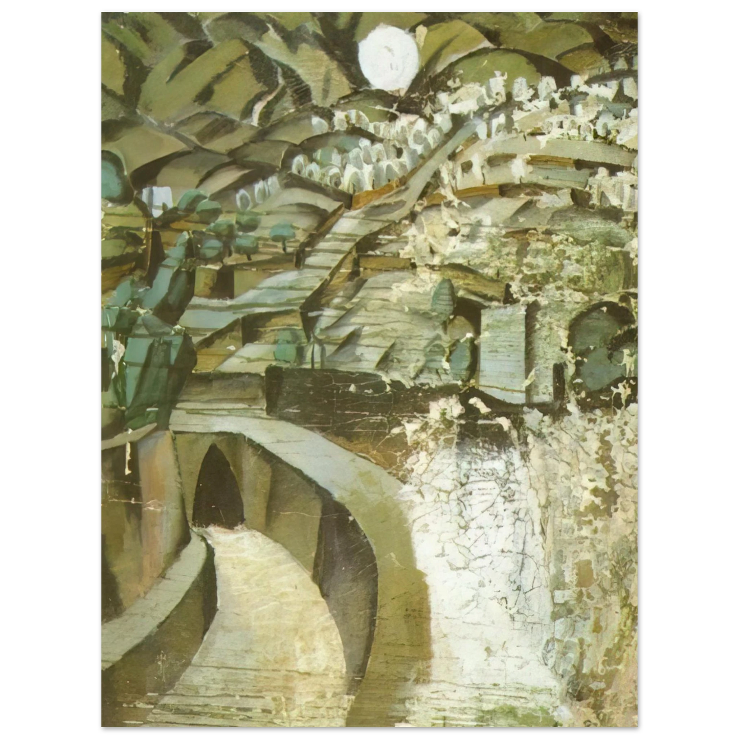 Salvador Dali - LA JORNETA  75x100 cm / 30x40inches Fine Art Poster