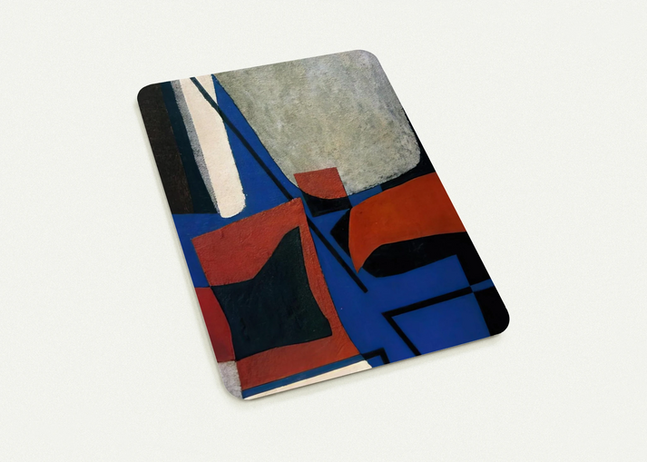ABSTRACT COMPOSITION 1955 By Enrico Prampolini Pack of 10 Post Cards | Enrico Prampolini Post Cards | A6 (10.5 x 14.8 cm) - 4.1 x 5.8 inches