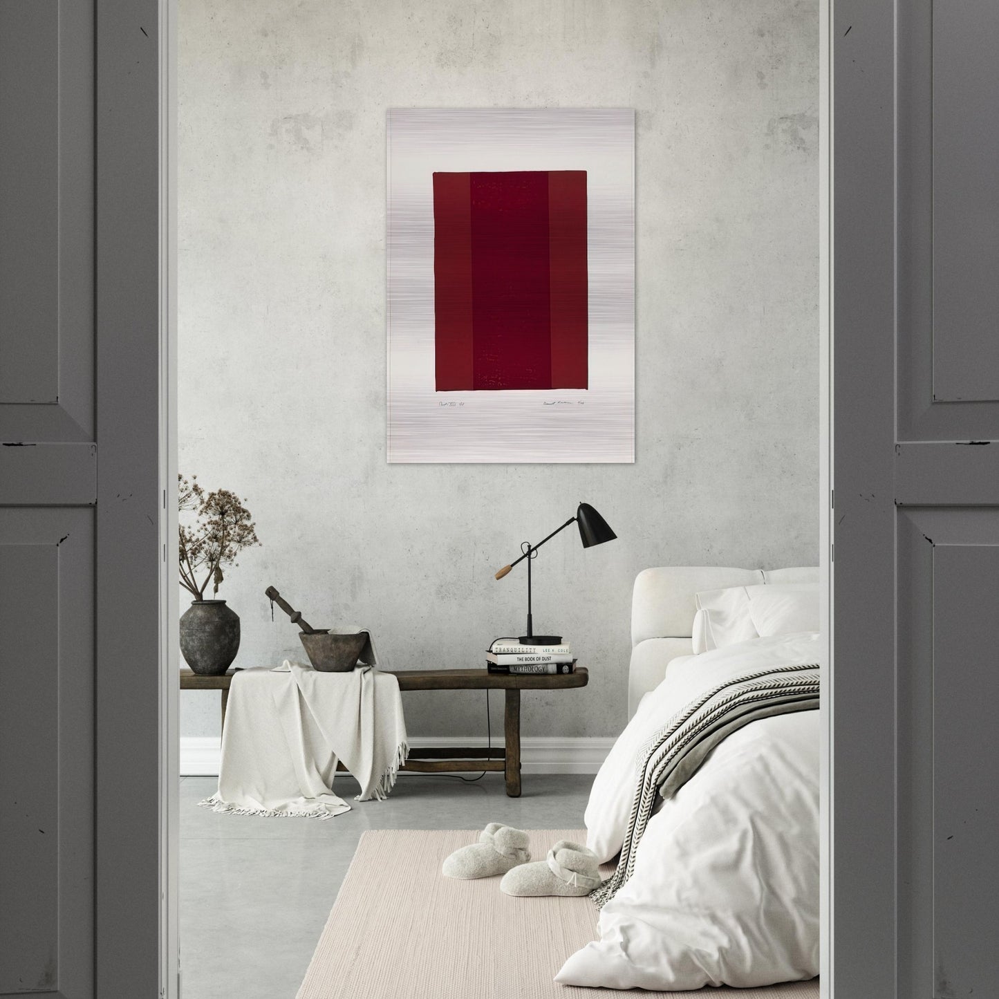 Canto XVIII - Barnett Newman Brushed Aluminum Print - 70x100 cm / 28x40 inches | Barnett Newman Aluminum Print | Barnett Newman Prints