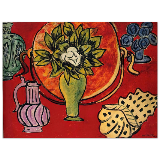 Henri Matisse - STILL LIFE WITH A MAGNOLIA 1941  75x100 cm / 30x40inches Fine Art Poster