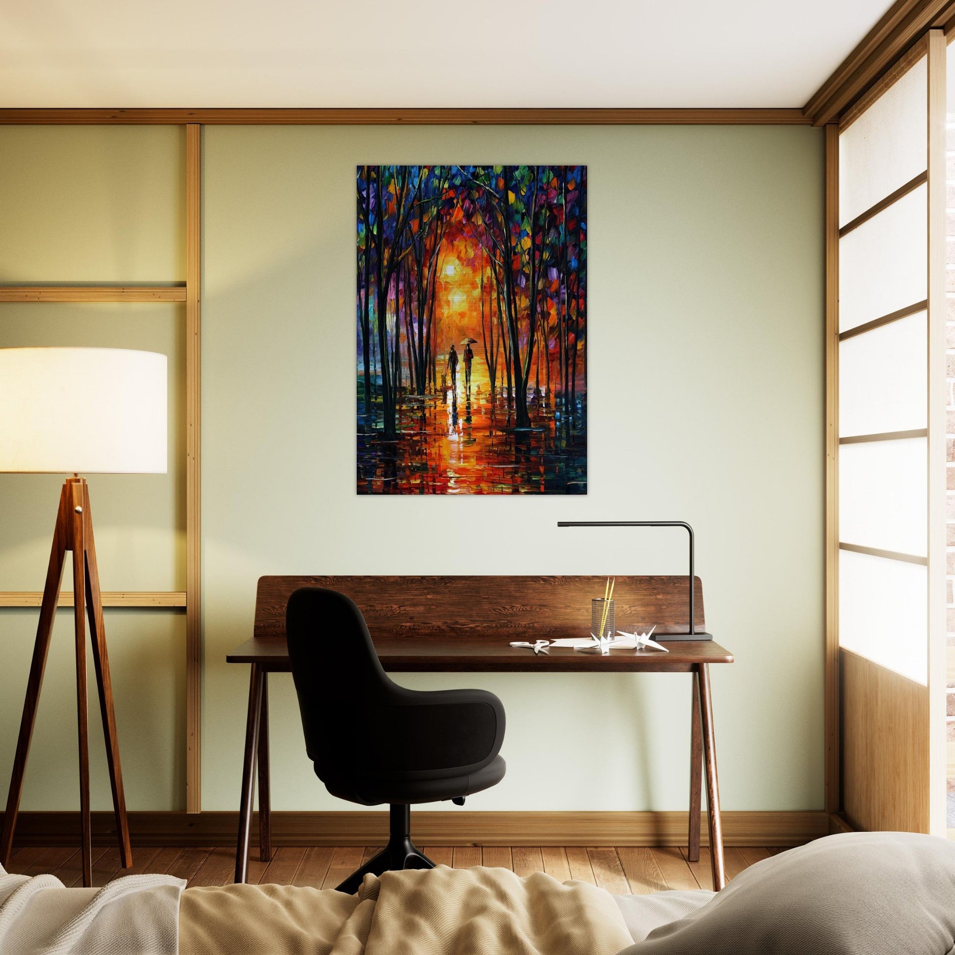 Leonid Afremov - Leonid Afremov Brushed Aluminum Print - 70x100 cm / 28x40 inches | Leonid Afremov Aluminum Print | Leonid Afremov Prints