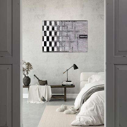 METAMORPHOSIS II EXCERPT 7 - MC Escher Acrylic Print - 70x100 cm / 28x40″ inches | MC Escher Wall Art | MC Escher Prints