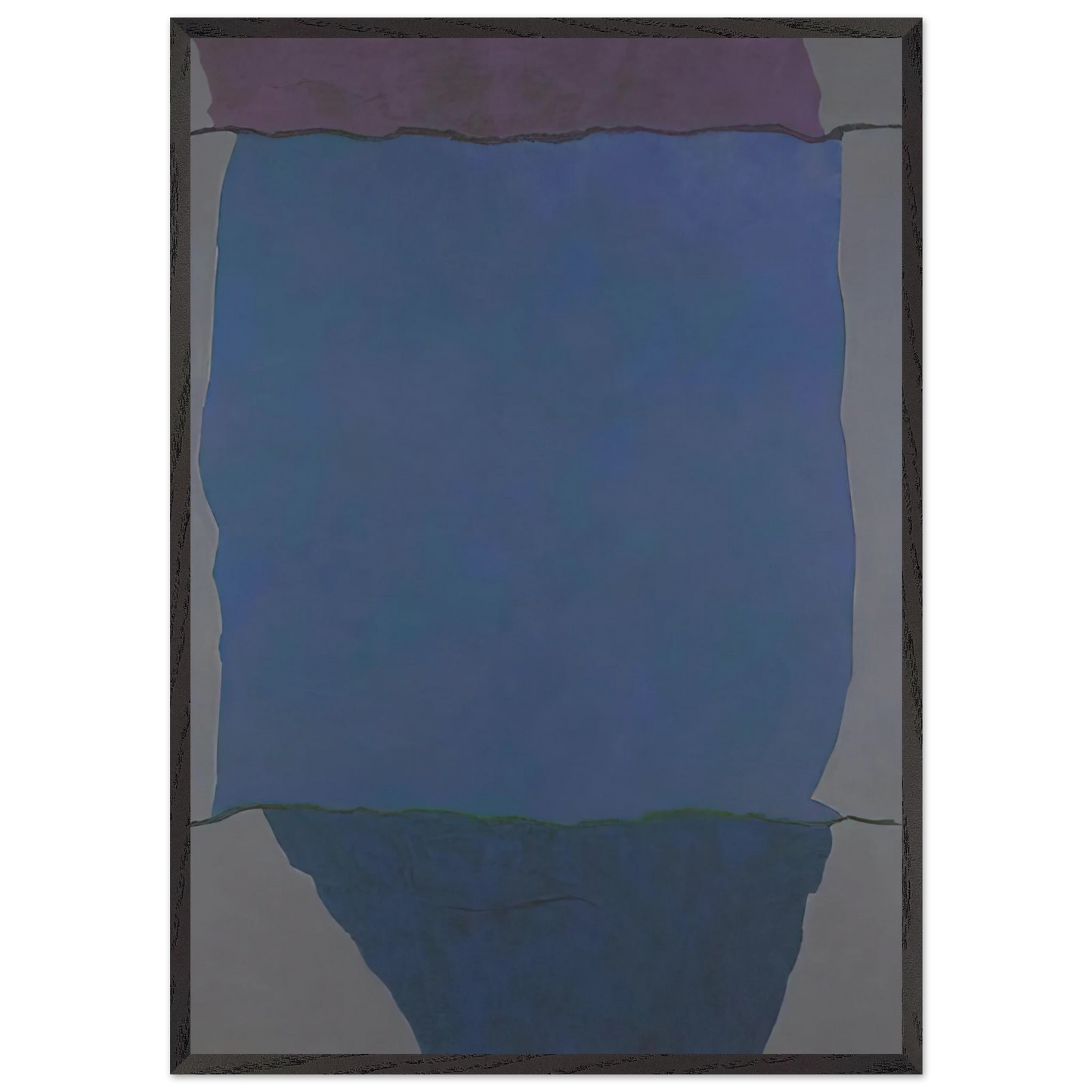Infinity Field Lefkada Series - 1979 - Theodoros Stamos 70x100 cm / 28x40 inches Framed Art Print – Black Wooden Frame