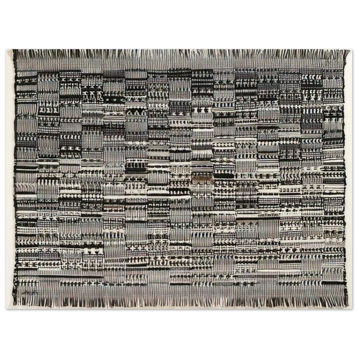 Anni Albers - OPEN LETTER 1958  75x100 cm / 30x40inches Fine Art Poster