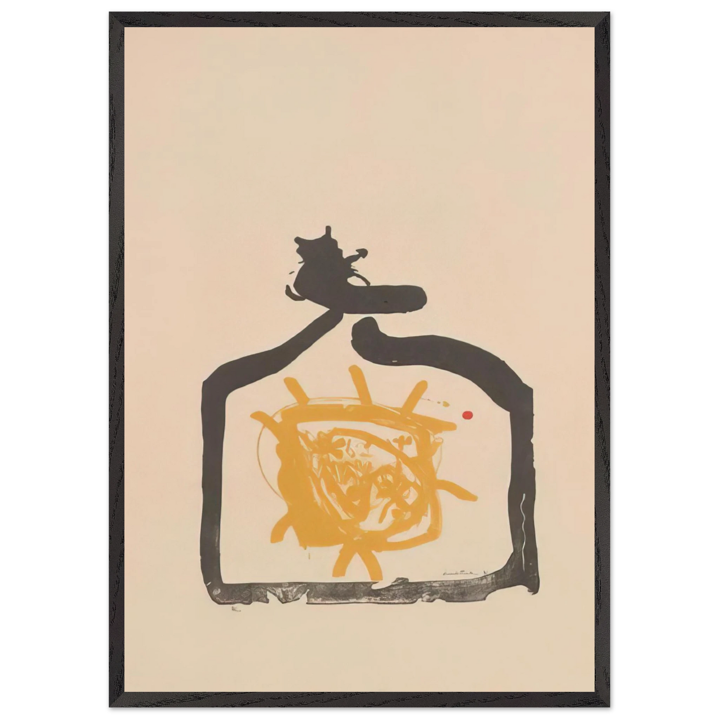 Helen Frankenthaler - May 26th Backwards - 1961 Wall art - 28x43  cm / XL (11x17 inches) - Fine Art Poster-canvas - -