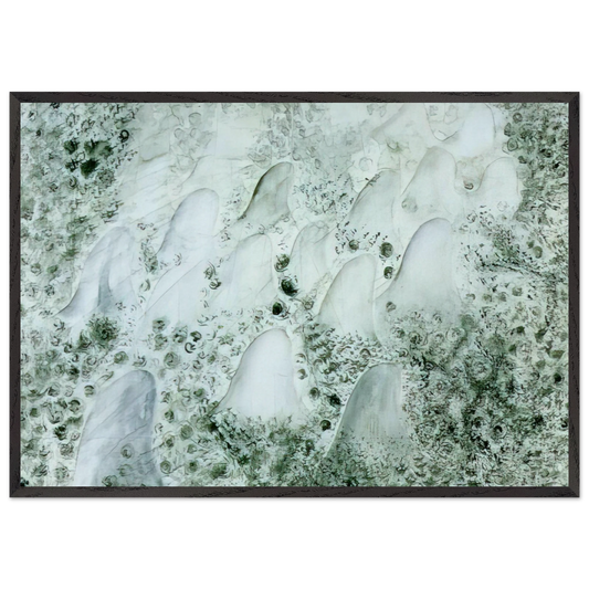 STUDY FOR DEOXYRIBONUCLEIC ACID ARABS 1 - Salvador Dali 70x100 cm / 28x40 inches Framed Art Print – Black Wooden Frame
