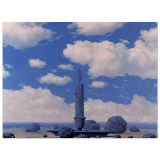 Rene Magritte - SOUVENIR FROM TRAVELS  75x100 cm / 30x40inches Fine Art Poster