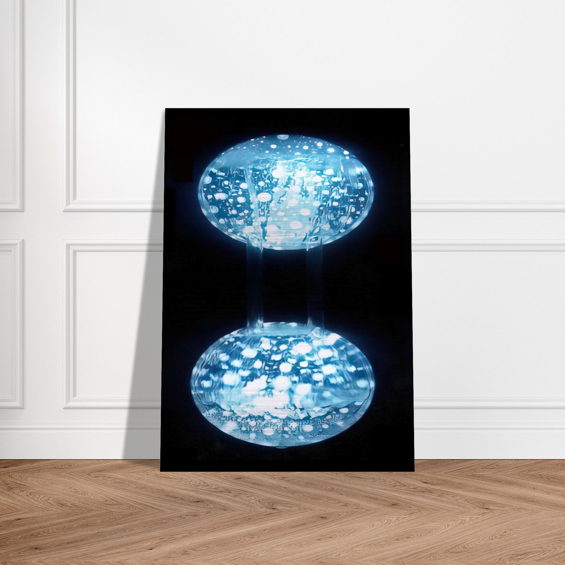 Relieve Agua Comunicante - Kinetic Art - Gyula Kosice Brushed Aluminum Print - 70x100 cm / 28x40 inches | Gyula Kosice Aluminum Print | Gyula Kosice Prints
