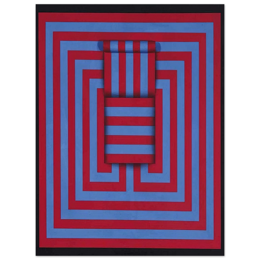 Omar Rayo - Witoto - 1970  75x100 cm / 30x40inches Fine Art Poster
