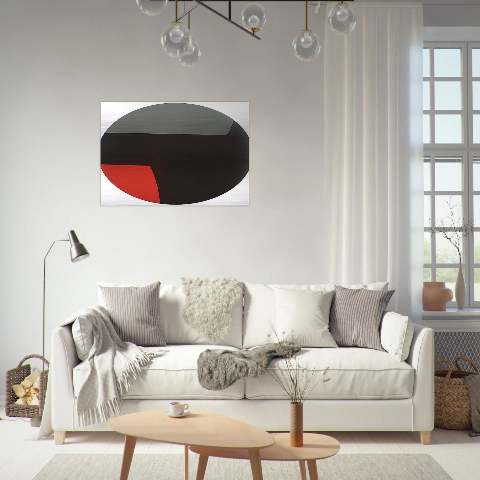 Kanawa - 1956 - Leon Polk Smith Brushed Aluminum Print - 70x100 cm / 28x40 inches | Leon Polk Smith Aluminum Print | Leon Polk Smith Prints