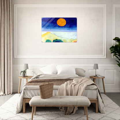 Paisagem - 2004 - Aldemir Martins Acrylic Print - 70x100 cm / 28x40″ inches