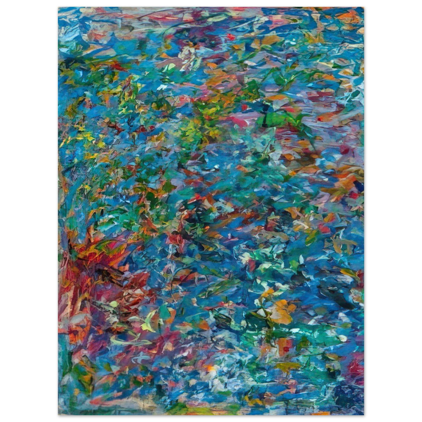 Milton Resnick - UNTITLED 1963  75x100 cm / 30x40inches Fine Art Poster