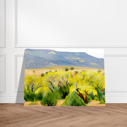 Cottonwood III - Georgia O'Keeffe Brushed Aluminum Print - 70x100 cm / 28x40 inches | Georgia O'Keeffe Aluminum Print | Georgia O'Keeffe Prints