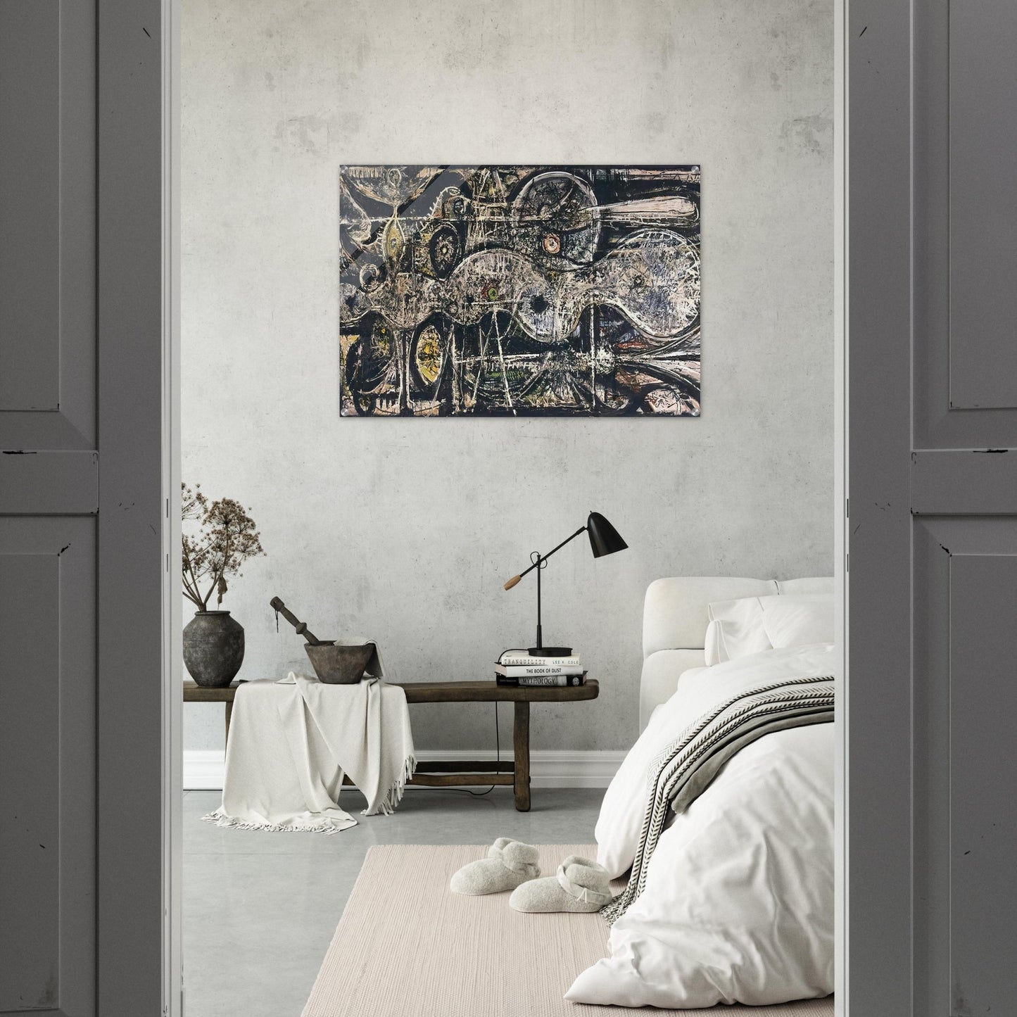 Undulation - Richard Pousette-Dart Acrylic Print - 70x100 cm / 28x40″ inches | Richard Pousette-Dart Wall Art | Richard Pousette-Dart Prints