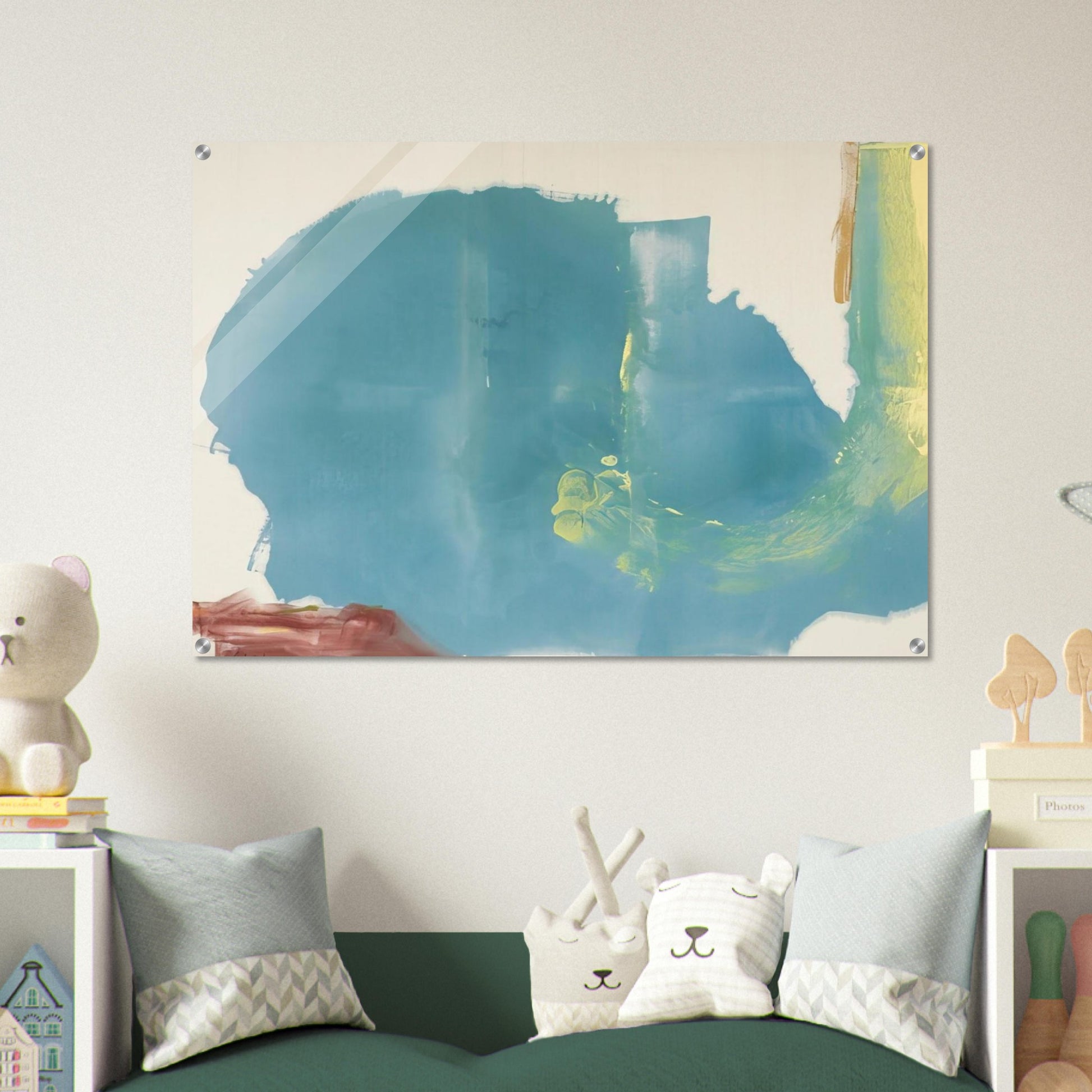 Where Necessary - 1977 - Helen Frankenthaler Acrylic Print - 70x100 cm / 28x40″ inches