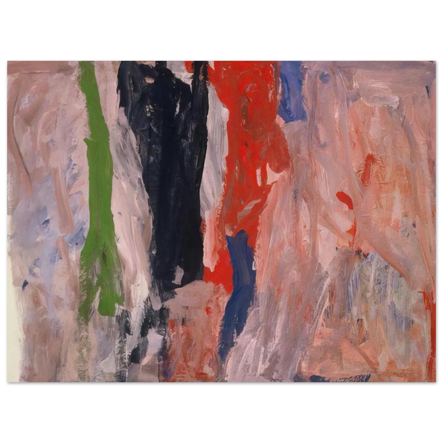 Philip Guston - LAST PIECE 1958  75x100 cm / 30x40inches Fine Art Poster