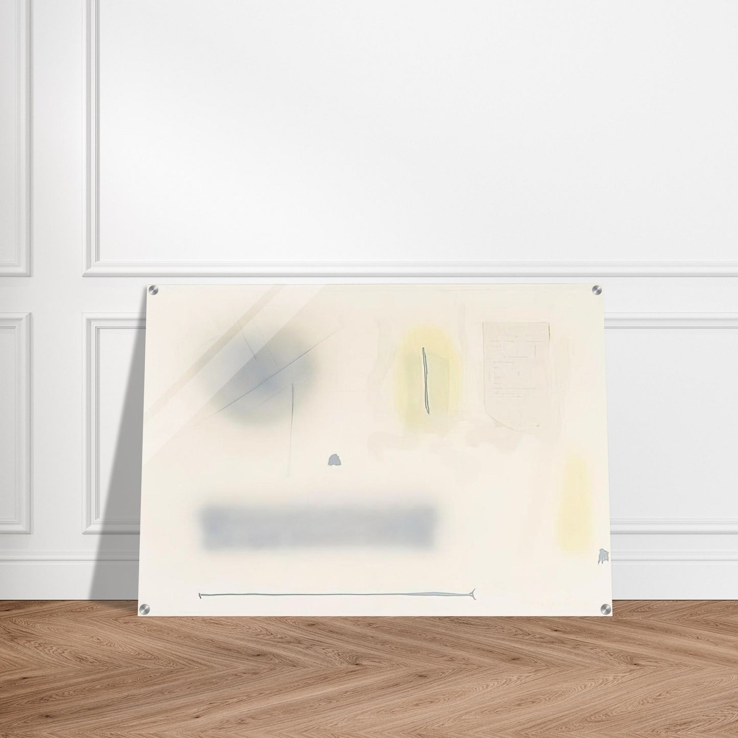 Untitled - 1952 - John Ferren Acrylic Print - 70x100 cm / 28x40″ inches | John Ferren Wall Art | John Ferren Prints