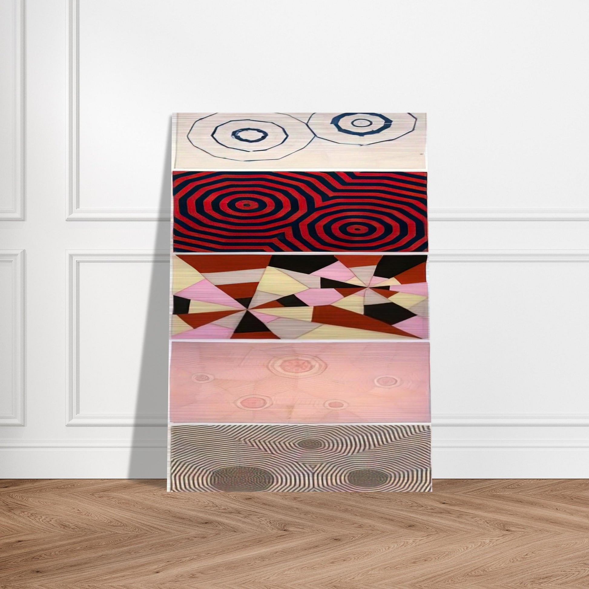 THE FABRIC WORKS BOARD - Louise Bourgeois Brushed Aluminum Print - 70x100 cm / 28x40 inches | Louise Bourgeois Aluminum Print | Louise Bourgeois Prints