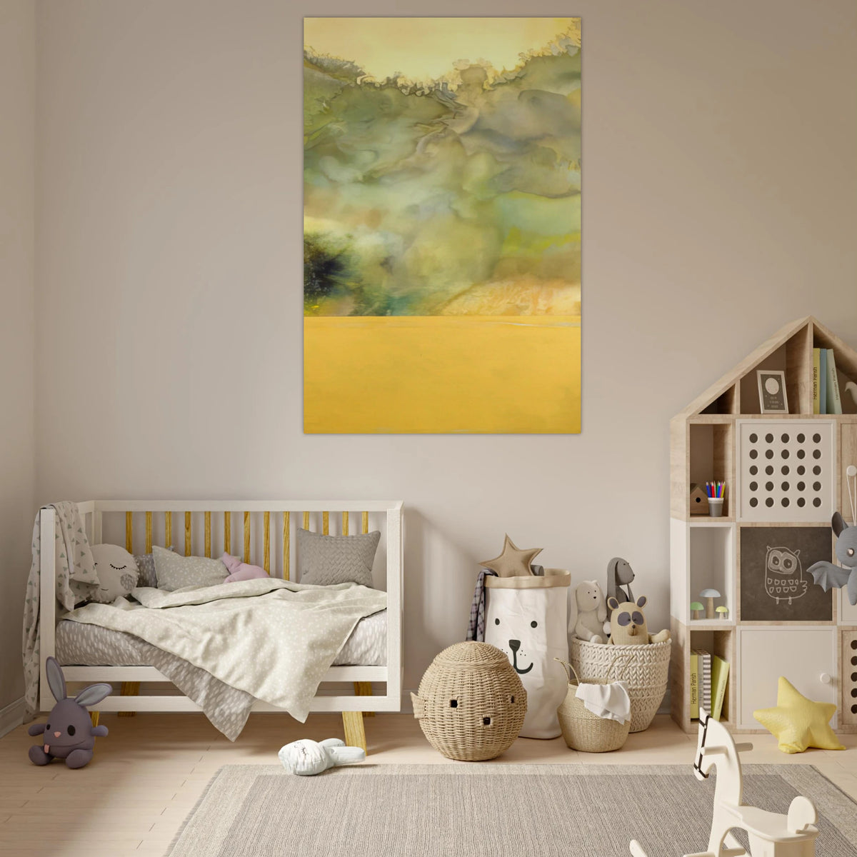 Elijah - 1969 - Ronnie Landfield Art Prints - 100x150 cm / 40x60″ inches | Ronnie Landfield Poster | Ronnie Landfield Prints