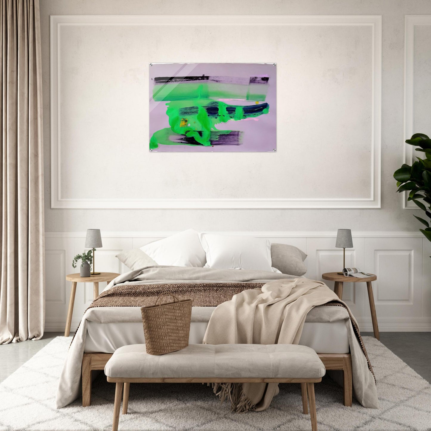 Untitled - 1980 - Helen Frankenthaler Acrylic Print - 70x100 cm / 28x40″ inches