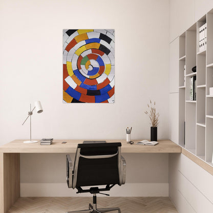 SPIRAL 1970 - Alexander Calder Brushed Aluminum Print - 70x100 cm / 28x40 inches | Alexander Calder Aluminum Print | Alexander Calder Prints