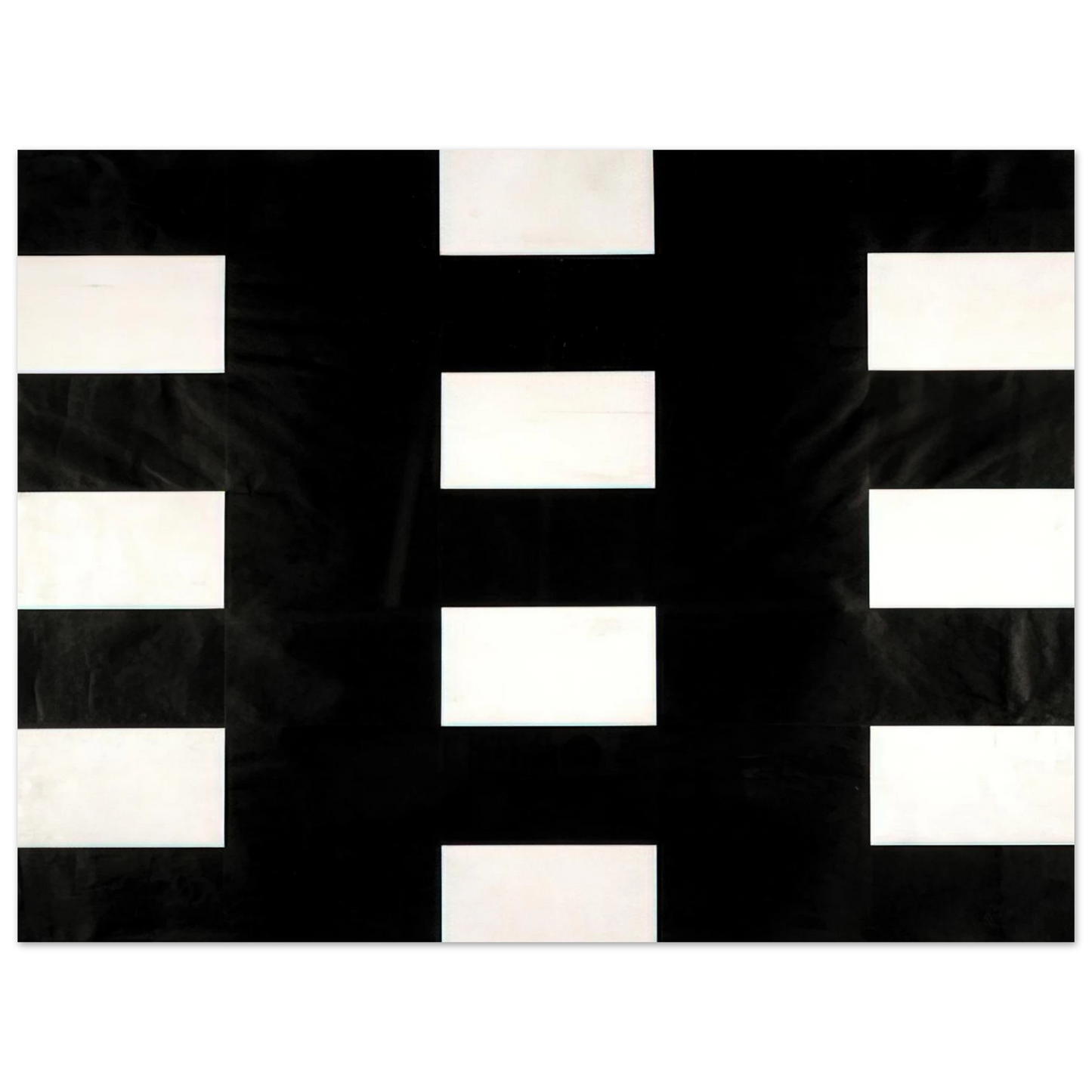 Ellsworth Kelly - White and Black  75x100 cm / 30x40inches Fine Art Poster