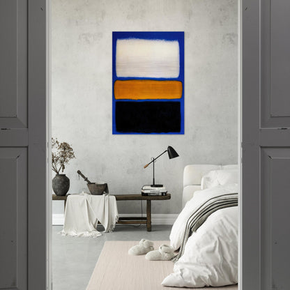 No. 16 - 1961 - Mark Rothko Brushed Aluminum Print - 70x100 cm / 28x40 inches | Mark Rothko Aluminum Print | Mark Rothko Prints