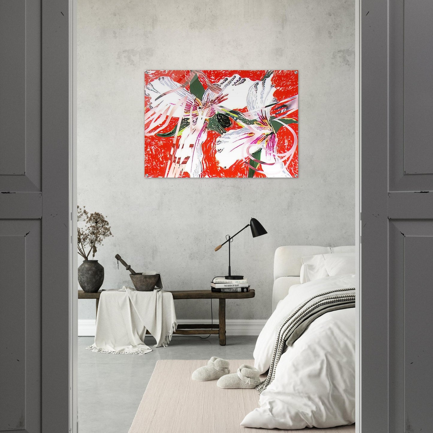 Sister Shrieks - James Rosenquist Acrylic Print - 70x100 cm / 28x40″ inches