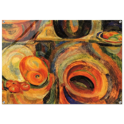 PORTUGESE STILL LIFE - Sonia Delaunay Acrylic Print - 70x100 cm / 28x40″ inches