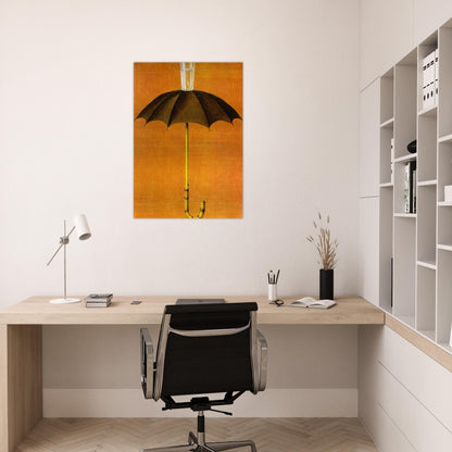 HEGEL S HOLIDAY 1958 - Rene Magritte Brushed Aluminum Print - 70x100 cm / 28x40 inches | Rene Magritte Aluminum Print | Rene Magritte Prints