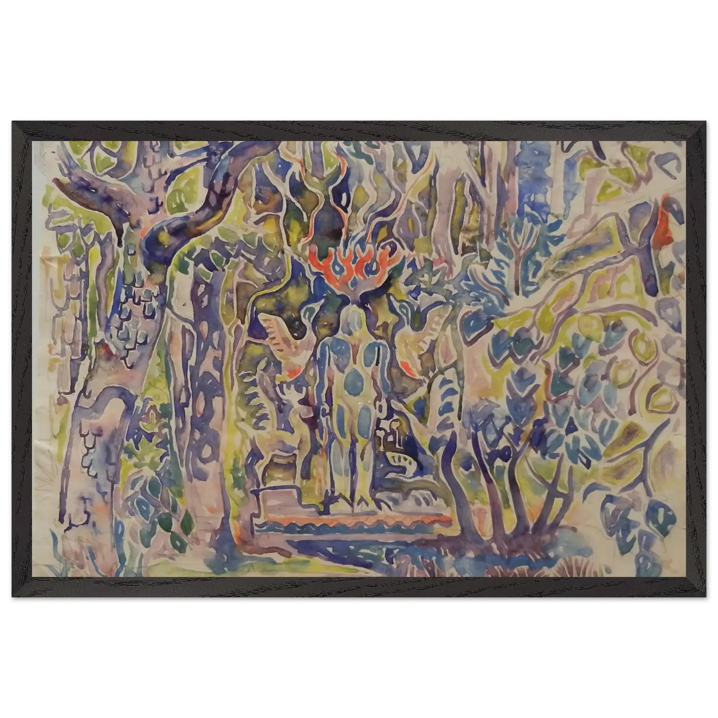 Walter Inglis Anderson - Walter Anderson Wall art - A2 (42 x 59.4  cm) - Premium Wooden Framed Poster With Fine Art Paper - Wood frame