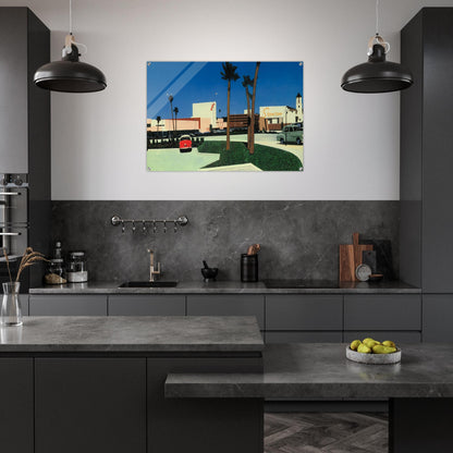 In the beginning Stonestown - Hiroshi Nagai Acrylic Print - 70x100 cm / 28x40″ inches