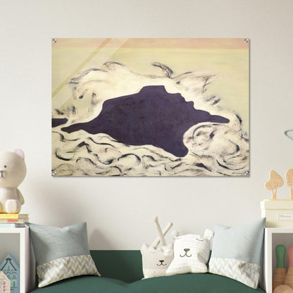 Advancing Sea - 1953 - Milton Avery Acrylic Print - 70x100 cm / 28x40″ inches