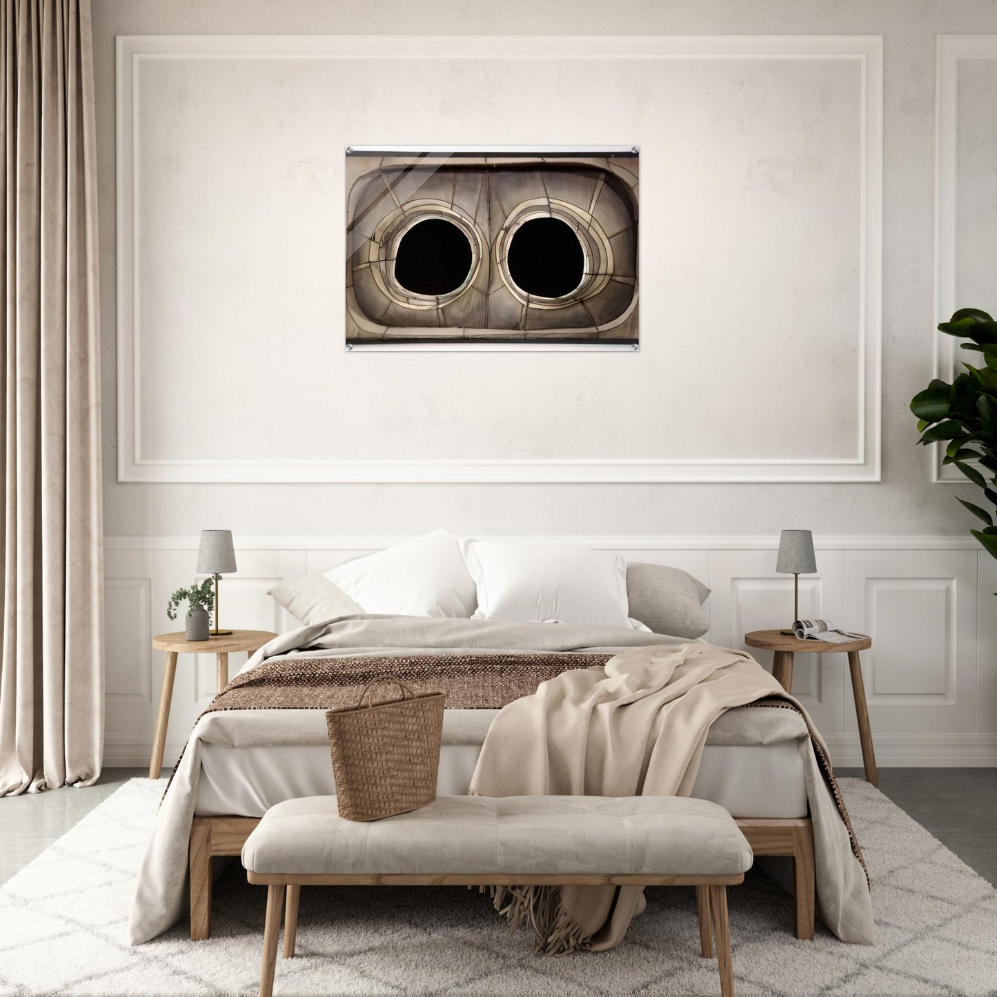 UNTITLED 1960 - Lee Bontecou Acrylic Print - 70x100 cm / 28x40″ inches