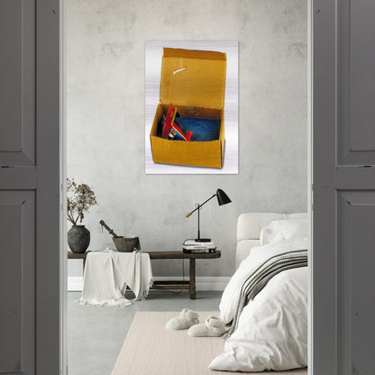 Ins Meer - 1970 - Dieter Roth Brushed Aluminum Print - 70x100 cm / 28x40 inches | Dieter Roth Aluminum Print | Dieter Roth Prints