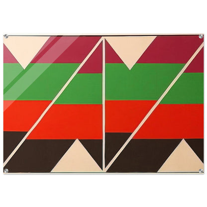 Scissors Jack - 1974 - Larry Zox Acrylic Print - 70x100 cm / 28x40″ inches